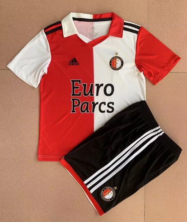 Kids-Feyenoord 22/23 Home Soccer Jersey